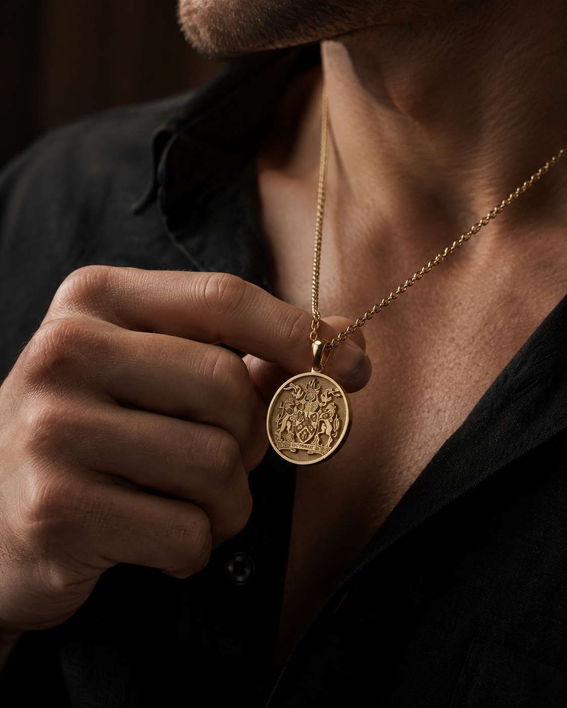 Custom Crest Necklace