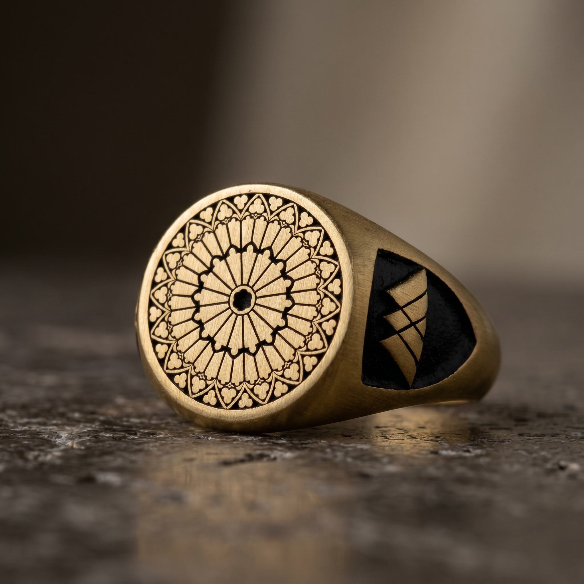 Custom Crest Signet Ring